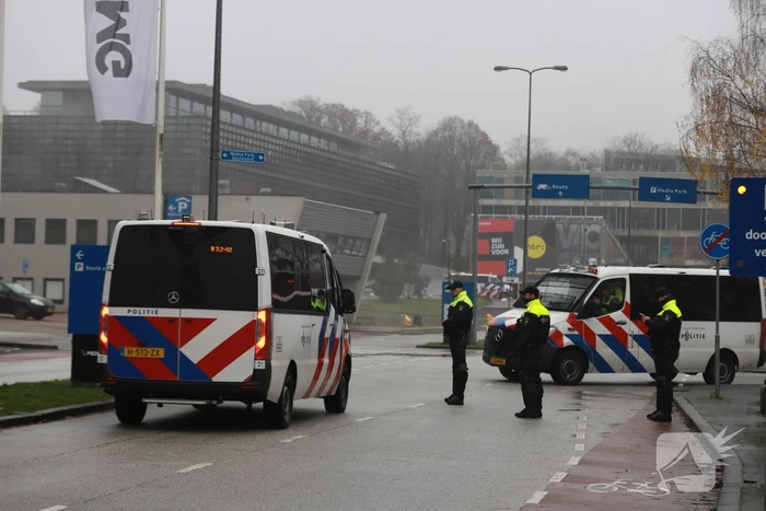 Politie ingezet op Mediapark