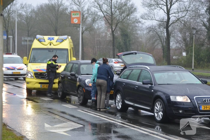 Gewonde bij ongeval tussen voertuigen