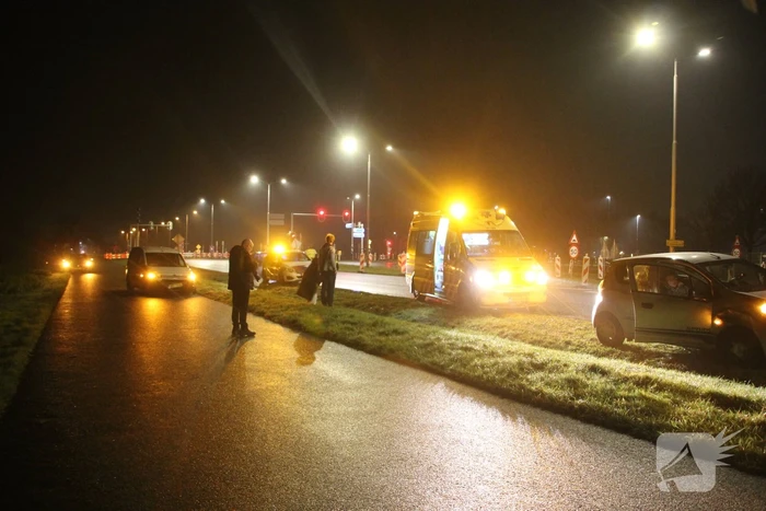 Persoon gewond bij aanrijding tussen twee voertuigen