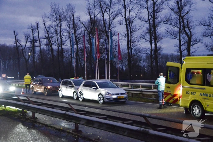 Gewonde bij kop-startbotsing Van Harixmabrug