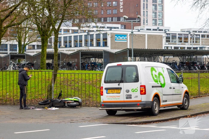 Go Sharing-deelscooter opnieuw in brand gestoken