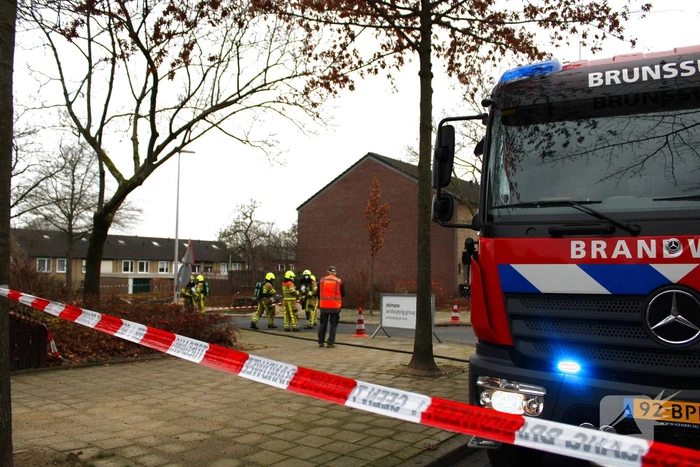 Straat afgesloten na sterke gaslucht