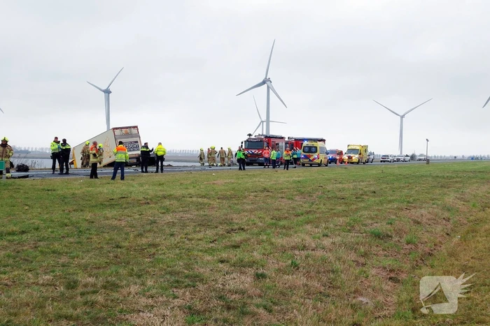 Persoon overleden bij ernstig ongeval
