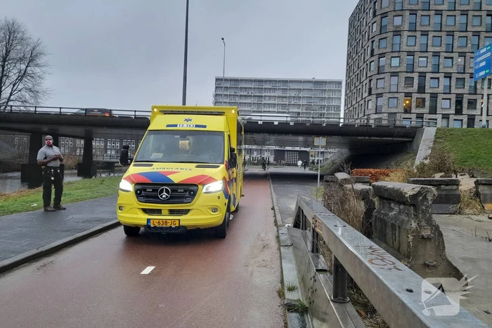 Fietser gaat onderuit en raakt gewond