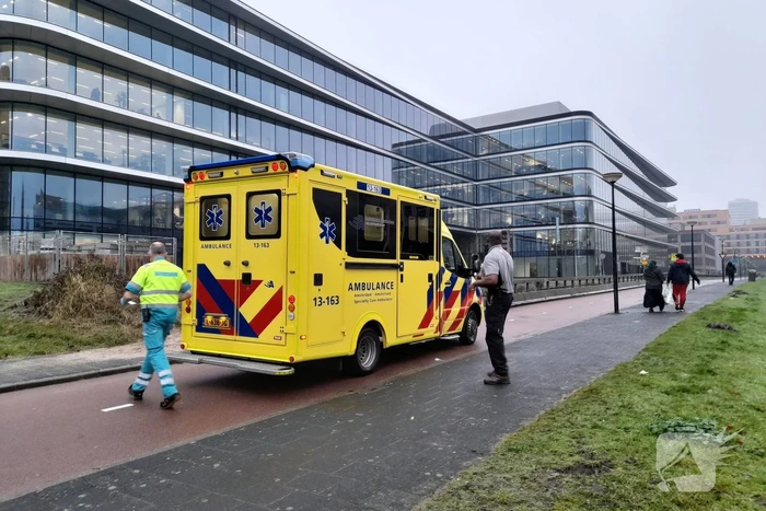 Fietser gaat onderuit en raakt gewond