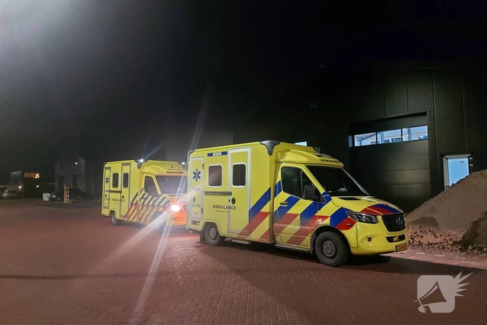 Gewonde na ongeval in loods