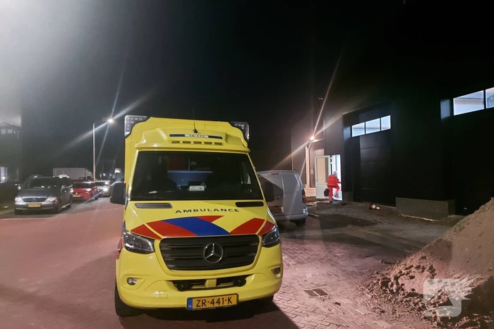 Gewonde na ongeval in loods