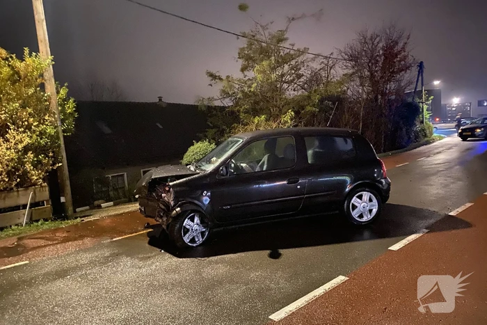 Schade aan personenauto's door ongeval