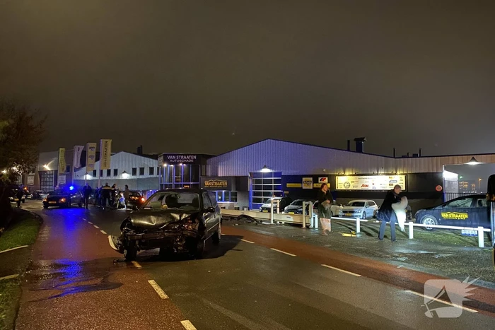 Schade aan personenauto's door ongeval