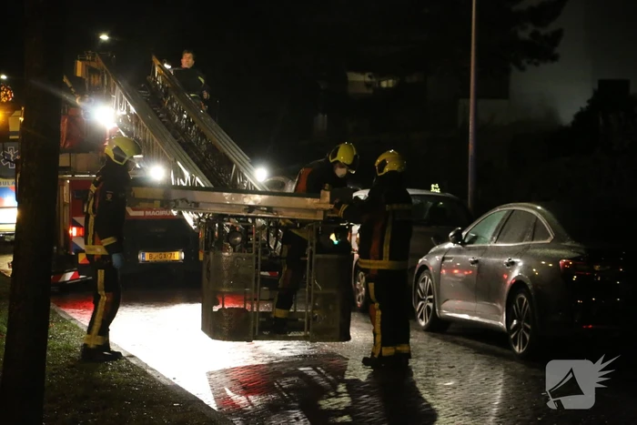 Traumateam assisteert bij incident in woning