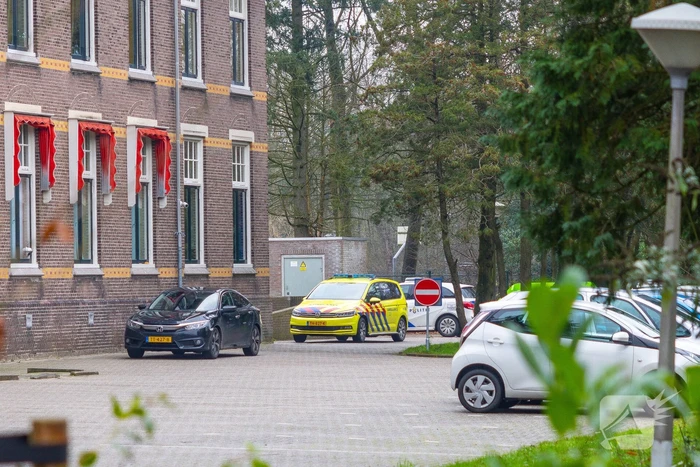 Traumahelikopter landt op terrein Klooster Sint Joseph
