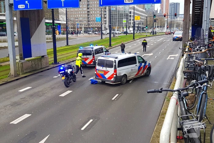 Weg afgesloten na incident