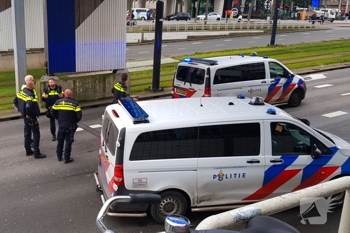 Weg afgesloten na incident