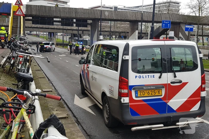 Weg afgesloten na incident