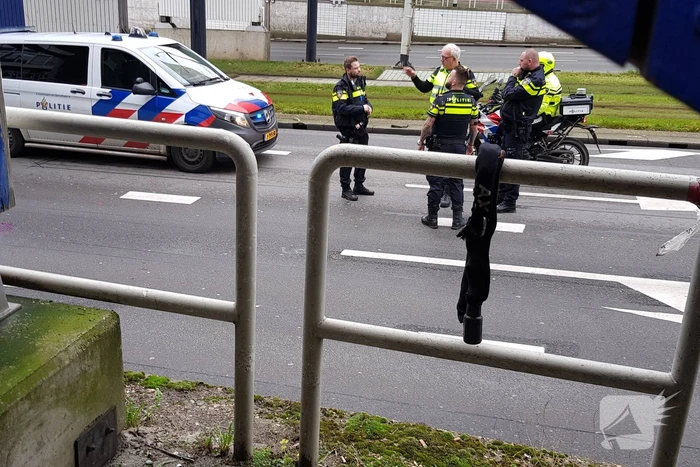 Weg afgesloten na incident