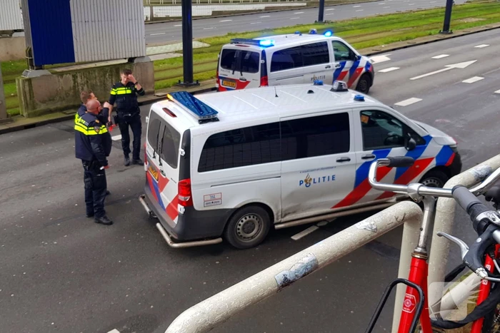 Weg afgesloten na incident