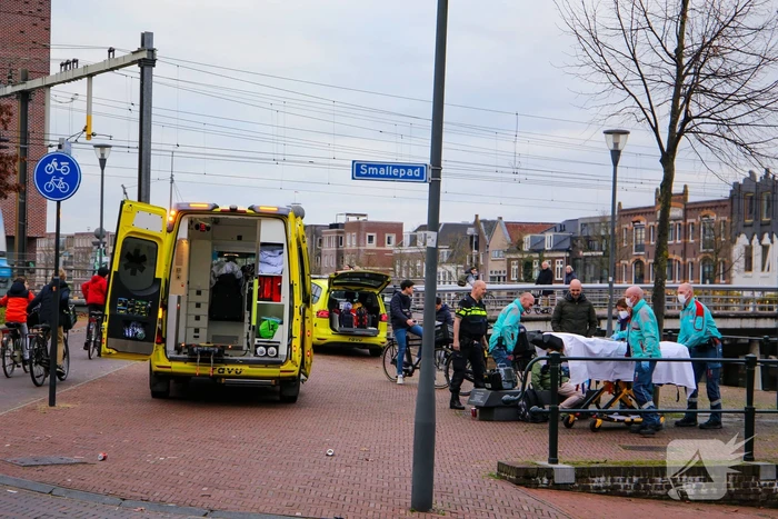 Jongeman op fiets gewond na verkeersongeval