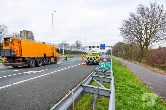 Lange files vanwege aanrijding op snelweg