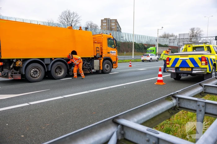 Lange files vanwege aanrijding op snelweg