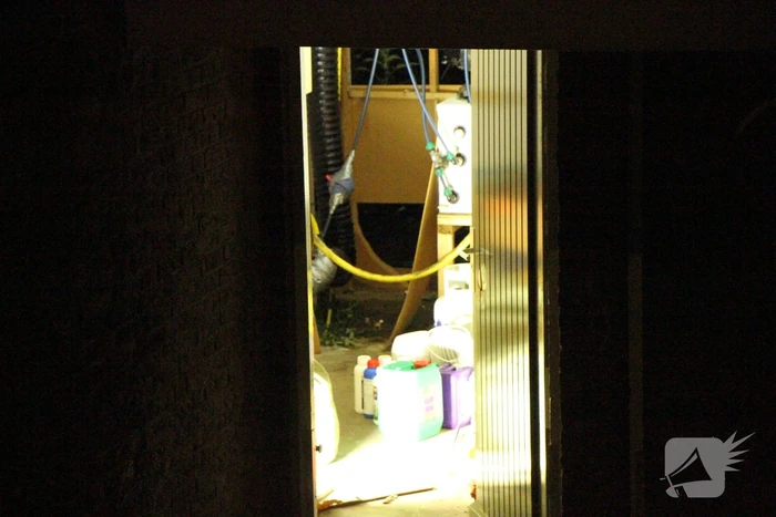 Hennepkwekerij aangetroffen in woning