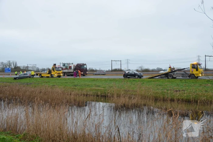 Flinke schade bij aanrijding tussen auto's