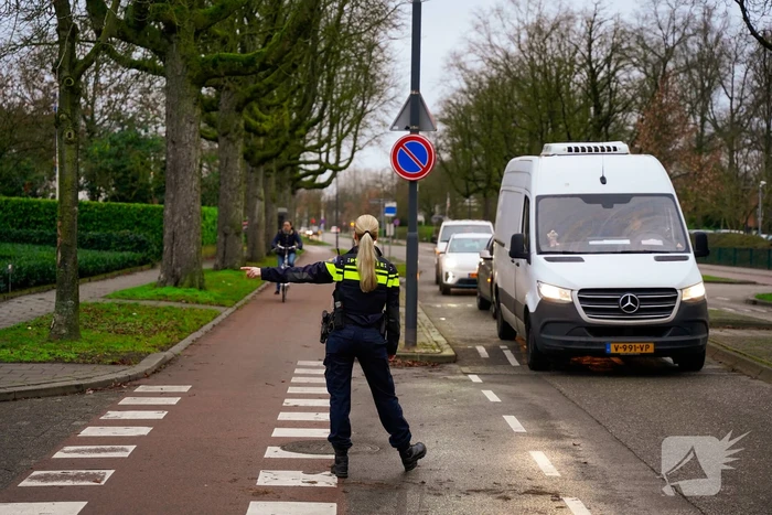 Gasleiding geraakt bij graafwerkzaamheden