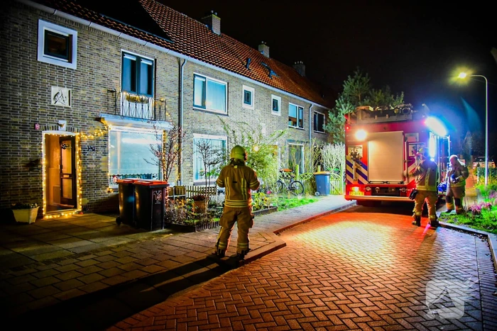 Rookontwikkeling in woning door kerststukje