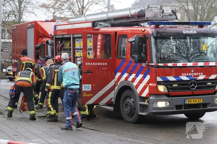 Gewonde na beknelling onder heimachine