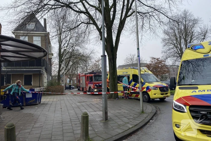 Gewonde na beknelling onder heimachine