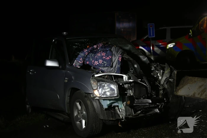 Gewonden bij aanrijding tussen tractor en auto