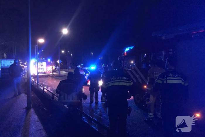 Brand in schoorsteen van woning