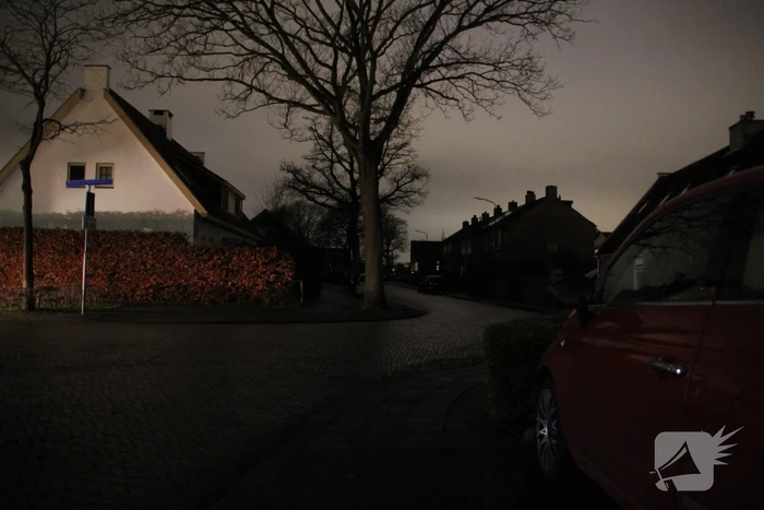 Donkere straten door stroomuitval