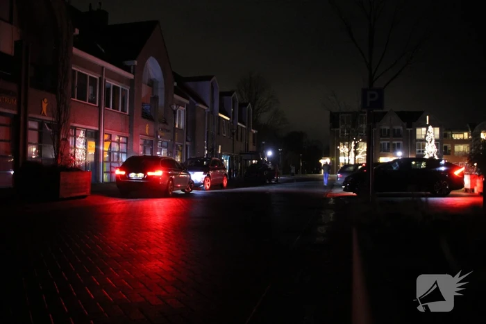 Donkere straten door stroomuitval