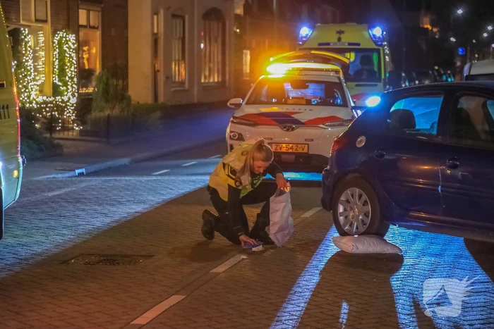Kind geschept door personenauto