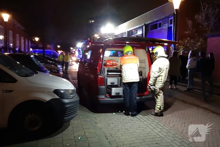 Forse rookontwikkeling bij uitslaande brand