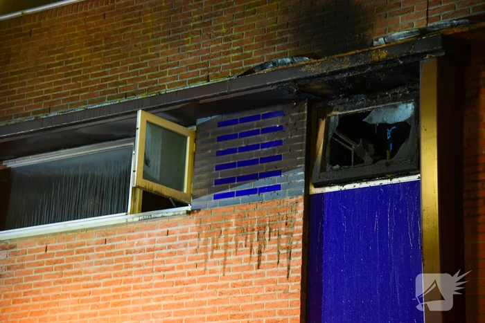 Forse rookontwikkeling bij uitslaande brand