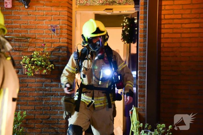 Forse rookontwikkeling bij uitslaande brand
