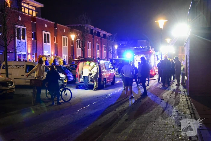 Forse rookontwikkeling bij uitslaande brand