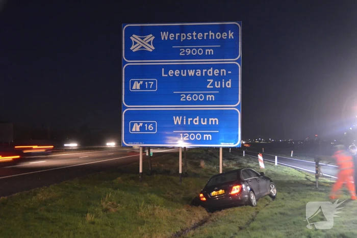 ongeval rijksweg a32 r 67,7 wirdum