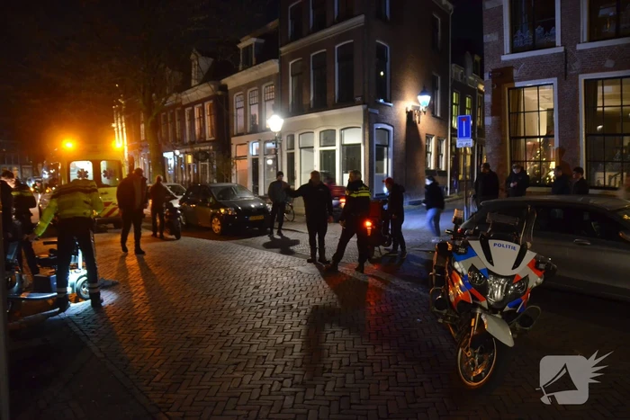Ongeval tussen scooter en scootmobiel