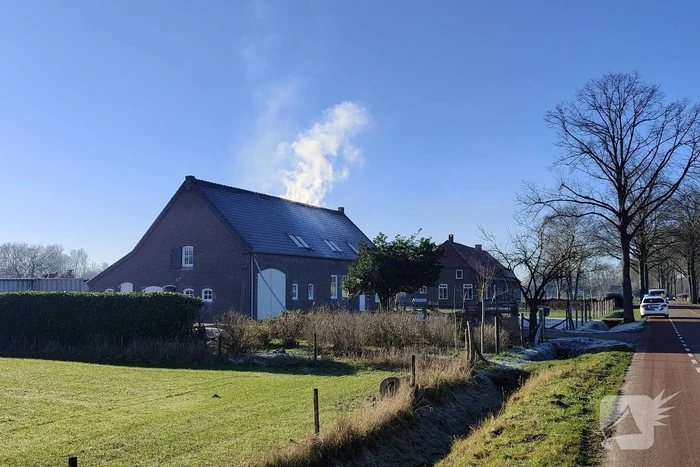 Veel rook bij brand in leegstaand pand