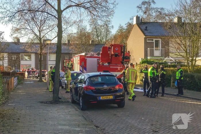 Brand in woning door wasdroger