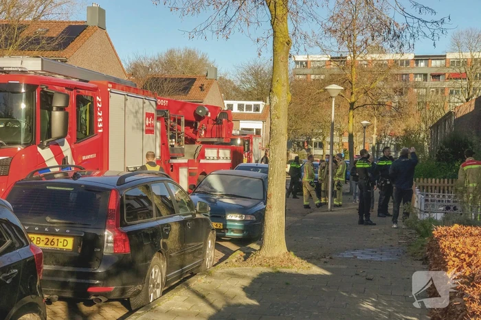 Brand in woning door wasdroger