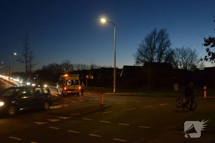 Verkeershinder door ongeval met fietser