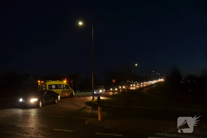 Verkeershinder door ongeval met fietser