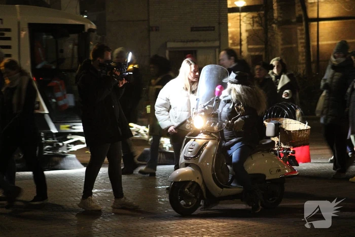 Lichtjestocht door het centrum