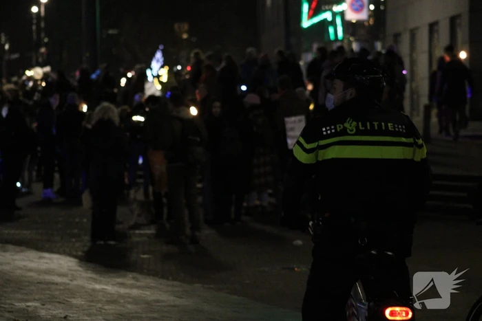 Lichtjestocht door het centrum