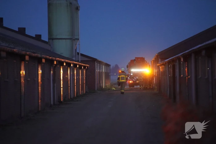 Brand in schuur snel geblust
