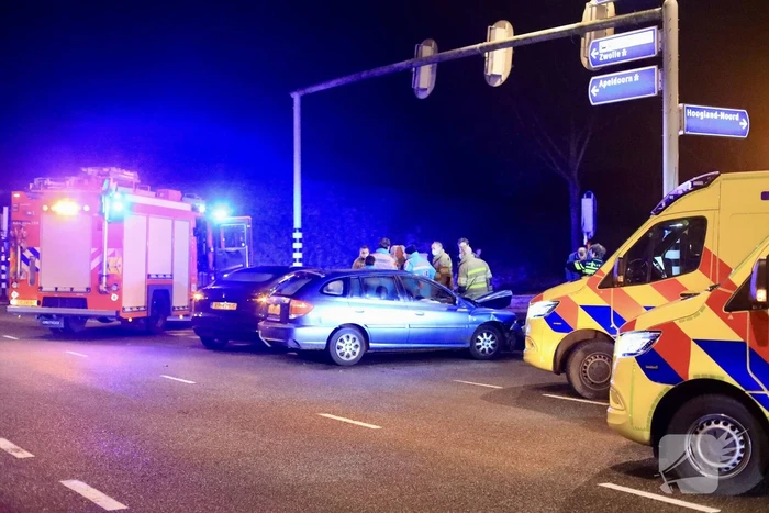 Gewonden bij aanrijding op kruising