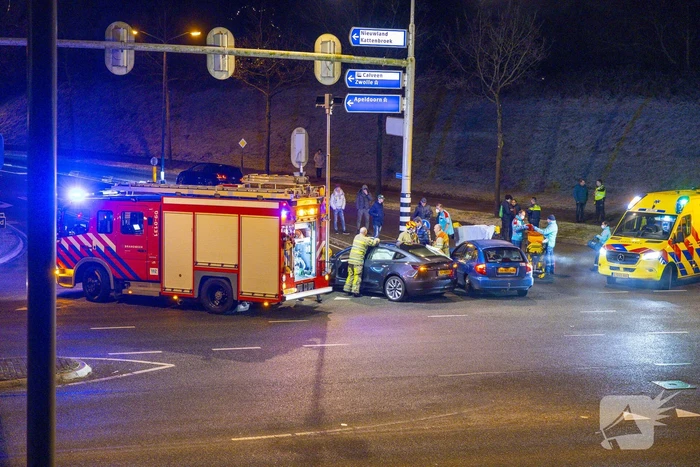 Gewonden bij aanrijding op kruising